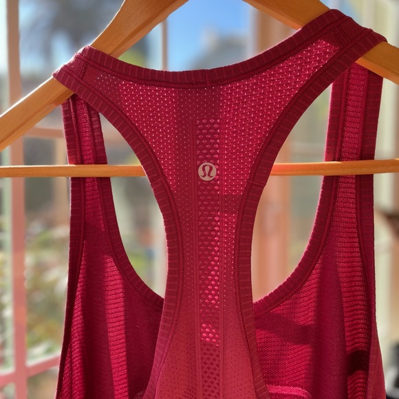 Lululemon ‘Swiftly Tech’ Racerback Tank: Deep Plum Size 10 - Picture 1 of 6